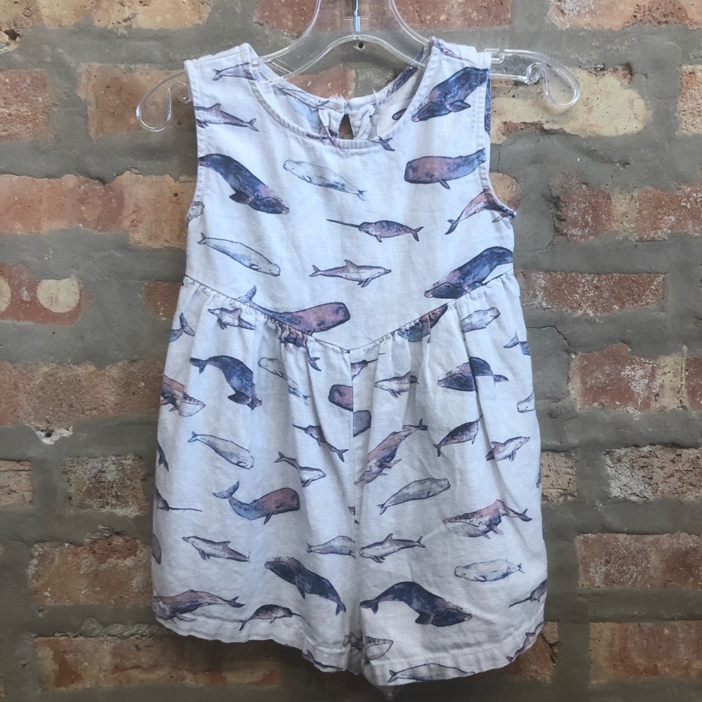 Old Navy Whale Romper Size 2